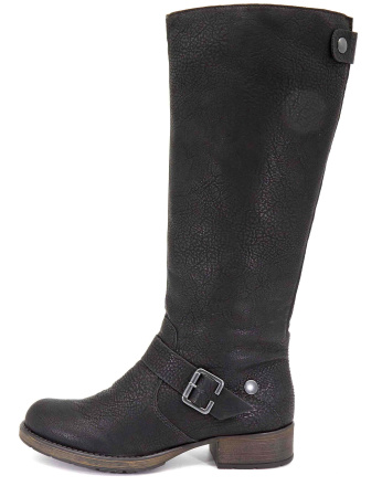 Сапоги  Rieker  черный  кожа искусств. Z-8657 фото в интернет-магазине | Omadey.ru