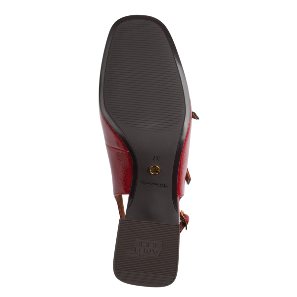 Фото Слингбэки  Tamaris  красный кожа искусств. Z-400949