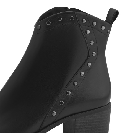 Ботинки  Marco Tozzi  черный  кожа Z-400545 фото в интернет-магазине | Omadey.ru