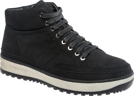 Ботинки  Keddo  черный  нубук искуств. Z-8990 фото в интернет-магазине | Omadey.ru