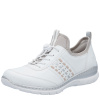 Кроссовки  Rieker  белый  кожа искусств./текстиль F-400038 фото в интернет-магазине | Omadey.ru