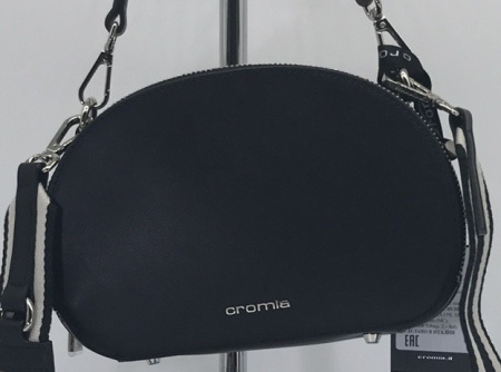 Сумка  Cromia  черный  кожа c09277-nero фото в интернет-магазине | Omadey.ru