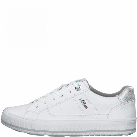 Кеды  S.Oliver  белый  кожа искусств. Z-100221 фото в интернет-магазине | Omadey.ru