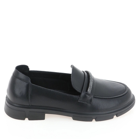 Туфли  Baden  черный  кожа F-400232 фото в интернет-магазине | Omadey.ru