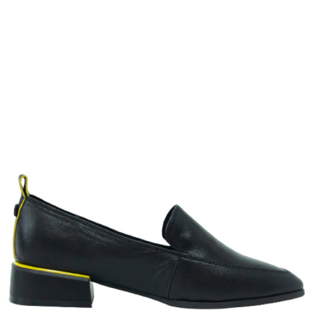 Туфли  Baden  черный  кожа Z-100252 фото в интернет-магазине | Omadey.ru