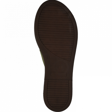 Шлепанцы  Tamaris  зеленый  кожа F-90435 фото в интернет-магазине | Omadey.ru