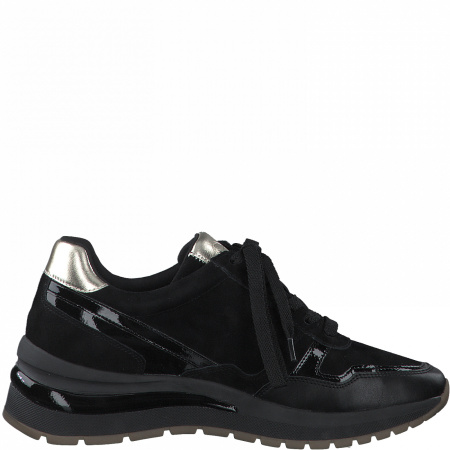 Кроссовки  Tamaris  черный  кожа Z-100127 фото в интернет-магазине | Omadey.ru