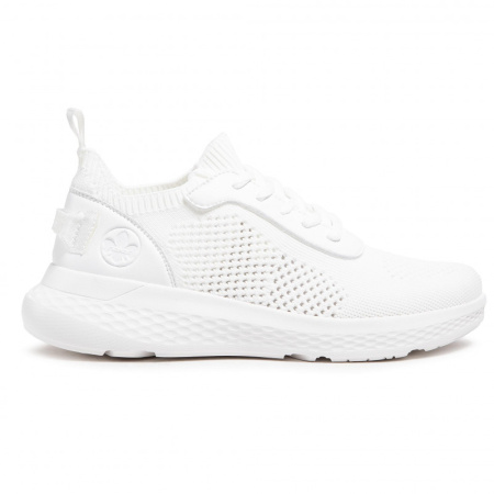 Кроссовки  Rieker  белый  кожа искусств./текстиль F-90869 фото в интернет-магазине | Omadey.ru