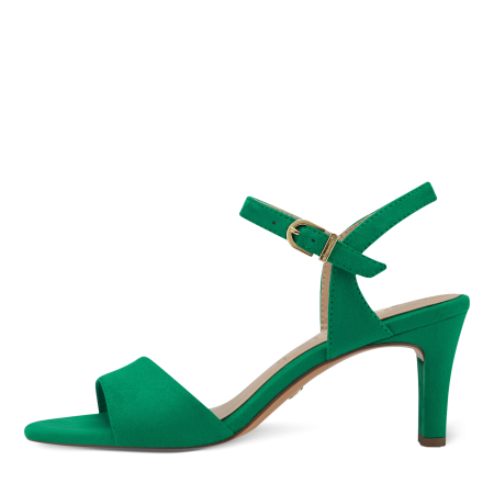 Босоножки  Tamaris  зеленый  текстиль F-400915 фото в интернет-магазине | Omadey.ru