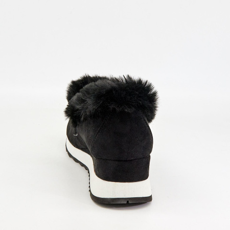 Туфли  Betsy  черный  замша искусств./искусств.мех Z-7146 фото в интернет-магазине | Omadey.ru