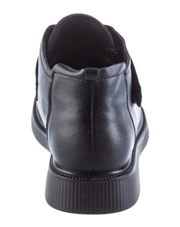 Ботинки  Baden  черный  кожа Z-400460 фото в интернет-магазине | Omadey.ru