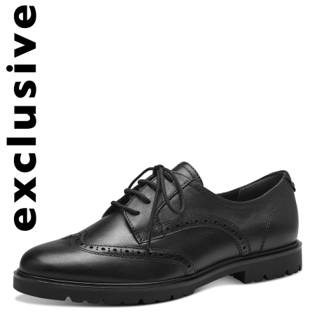 Туфли  Tamaris  черный  кожа Z-400520 фото в интернет-магазине | Omadey.ru