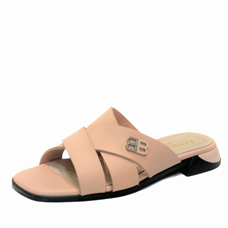 Сабо  Rovigo  пудра  кожа F-90829 фото в интернет-магазине | Omadey.ru