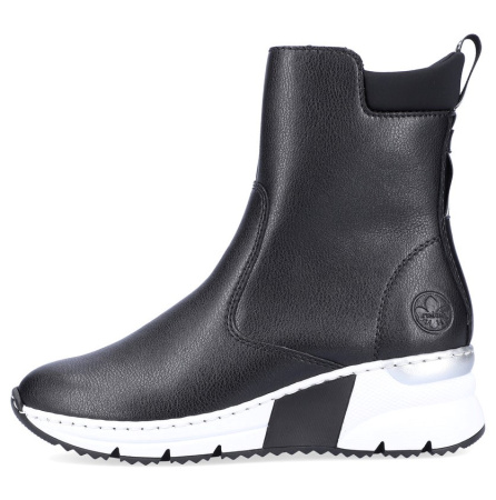 Ботинки  Rieker  черный  кожа Z-200069 фото в интернет-магазине | Omadey.ru