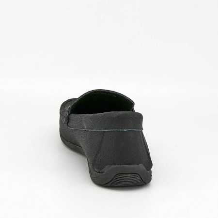 Туфли  Tesoro  черный  кожа Z-7485 фото в интернет-магазине | Omadey.ru