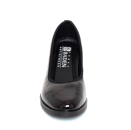 Туфли  Baden  черный  кожа Z-400323 фото в интернет-магазине | Omadey.ru