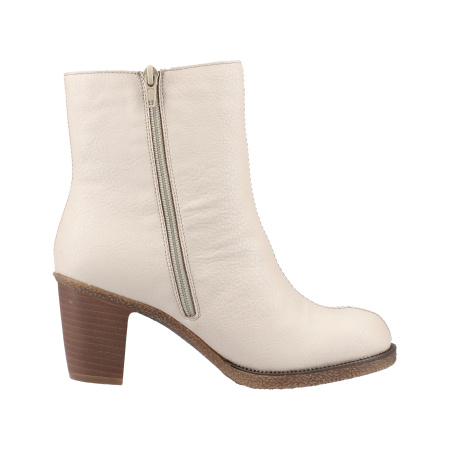 Полусапоги  Rieker  бежевый  кожа искусств. Z-100856 фото в интернет-магазине | Omadey.ru