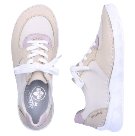 Кроссовки  Rieker  бежевый  кожа/кожа искусств. F-200041 фото в интернет-магазине | Omadey.ru