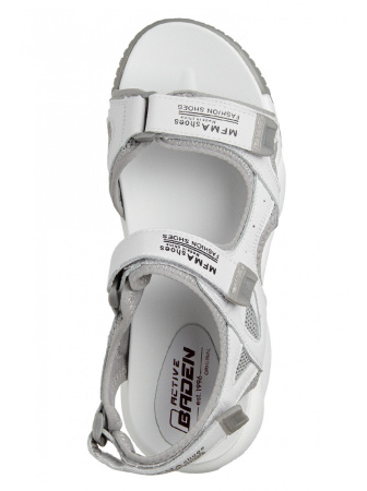 Сандалии  Baden  белый  композиц.кожа F-90291 фото в интернет-магазине | Omadey.ru