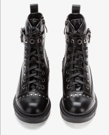 Ботинки  Betsy  черный  кожа искусств. Z-8382 фото в интернет-магазине | Omadey.ru