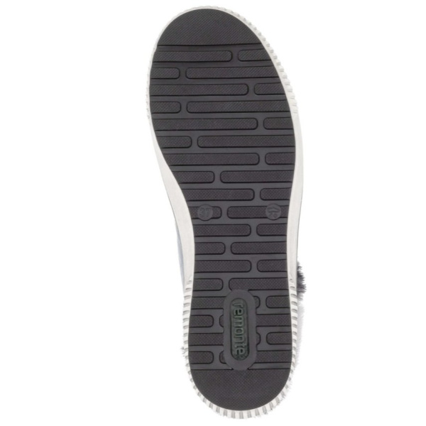 Фото Ботинки  Remonte  синий  кожа/текстиль Z-401074