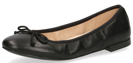 Балетки  Caprice  черный  кожа F-80597 фото в интернет-магазине | Omadey.ru