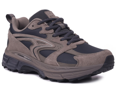 Кроссовки  Strobbs  серый замша/микрофибра Z-400767 фото в интернет-магазине | Omadey.ru