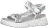 Сандалии  S.Oliver  серебряный  текстиль F-80967 фото в интернет-магазине | Omadey.ru