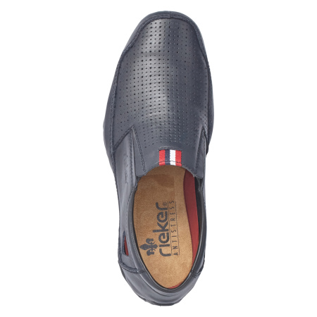 Туфли летние  Rieker  синий  кожа F-400113 фото в интернет-магазине | Omadey.ru