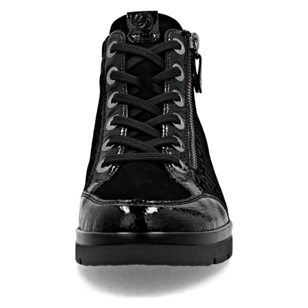 Ботинки  Remonte  черный  кожа/кожа искусств. Z-400840 фото в интернет-магазине | Omadey.ru