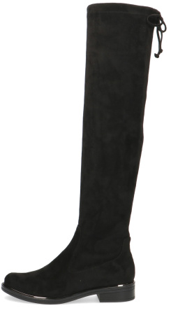 Ботфорты  женские Caprice  черный  текстиль Z-90084 фото в интернет-магазине | Omadey.ru