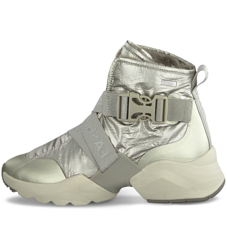 Ботинки  Tamaris  серебряный  текстиль Z-90384 фото в интернет-магазине | Omadey.ru