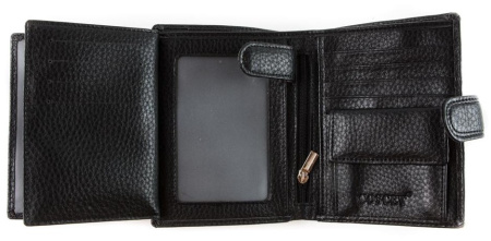 Портмоне  Coscet  черный  кожа искусств. c11959 фото в интернет-магазине | Omadey.ru