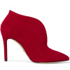 Ботильоны  Tamaris  красный  кожа Z-90541 фото в интернет-магазине | Omadey.ru