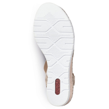 Босоножки  Rieker  розовый  кожа искусств. F-100403 фото в интернет-магазине | Omadey.ru Босоножки  Rieker  розовый  кожа искусств. F-100403 фото в интернет-магазине | Omadey.ru