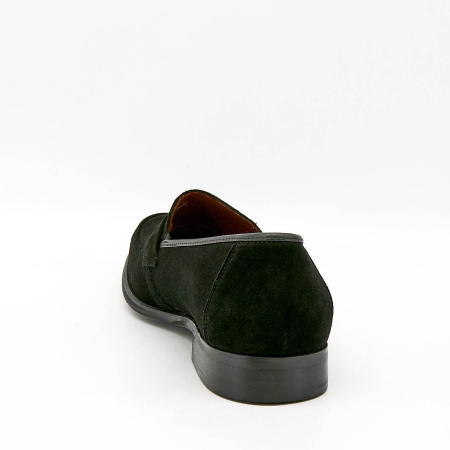 Туфли  Mirco Osvaldo  черный  замша Z-100674 фото в интернет-магазине | Omadey.ru