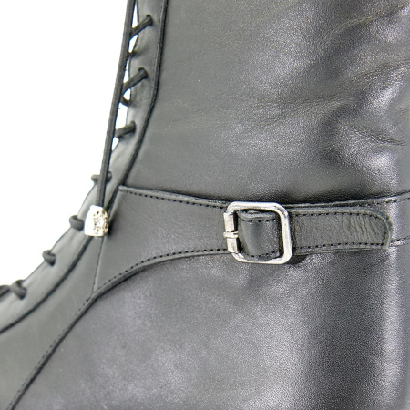 Ботинки  Dakkem  черный  кожа Z-100384 фото в интернет-магазине | Omadey.ru