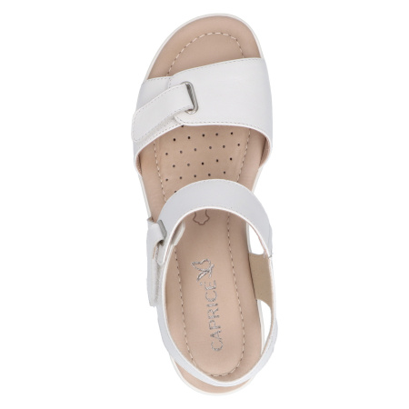Сандалии  Caprice  белый  кожа F-91136 фото в интернет-магазине | Omadey.ru