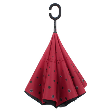 Женский реверсивный зонт-трость механика фото в интернет-магазине | Omadey.ru