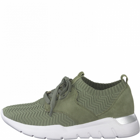 Кроссовки  Jana  зеленый  текстиль F-90262 фото в интернет-магазине | Omadey.ru