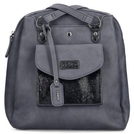 Рюкзак Rieker кожа искусств. черный  c15606 фото в интернет-магазине | Omadey.ru