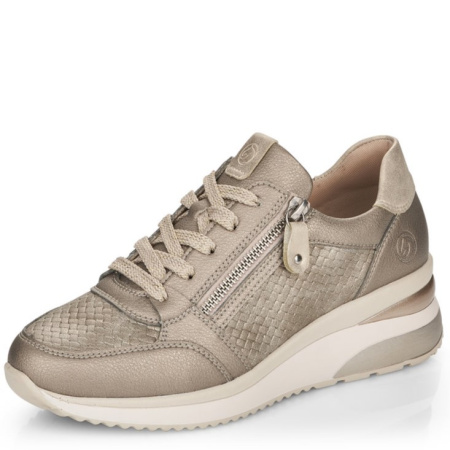 Кроссовки  Remonte  бежевый  кожа/кожа искусств. F-400157 фото в интернет-магазине | Omadey.ru