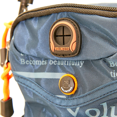 Сумка  Volunteer  синий  текстиль c11582-blue фото в интернет-магазине | Omadey.ru