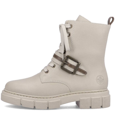 Ботинки  Rieker  бежевый  кожа/кожа искусств. Z-300106 фото в интернет-магазине | Omadey.ru