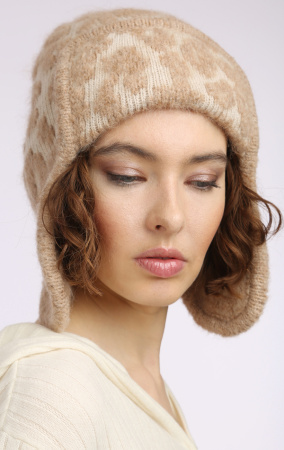 Головные уборы  Dispacci  бежевый  шерсть/нейлон c14990 фото в интернет-магазине | Omadey.ru
