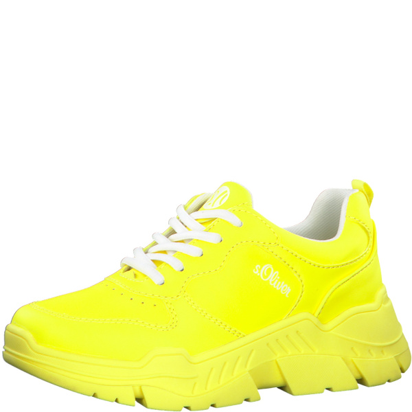Фото Кроссовки  S.Oliver  желтый  иск. материал F-80728