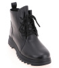 Ботинки  Baden  черный  кожа Z-400373 фото в интернет-магазине | Omadey.ru