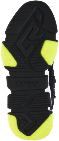 Полусапоги  Crosby  синий  нейлон-иск.замша Z-8997 фото в интернет-магазине | Omadey.ru