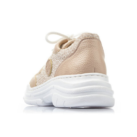 Кроссовки  Rieker  бежевый  кожа искусств./текстиль F-80827 фото в интернет-магазине | Omadey.ru