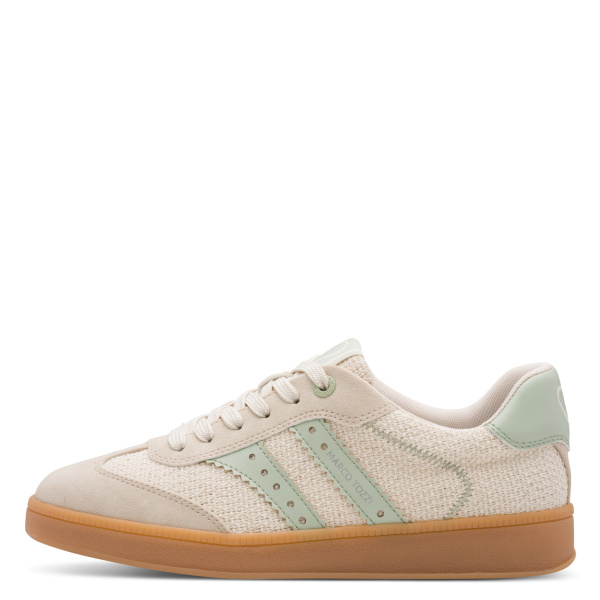 Фото Кроссовки  Marco Tozzi  зеленый  текстиль F-401007